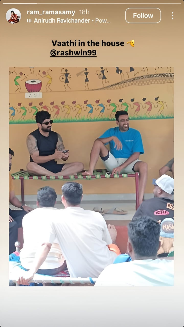 Tamil actor chills out with R Ashwin after IPL 2025 [In Picture]