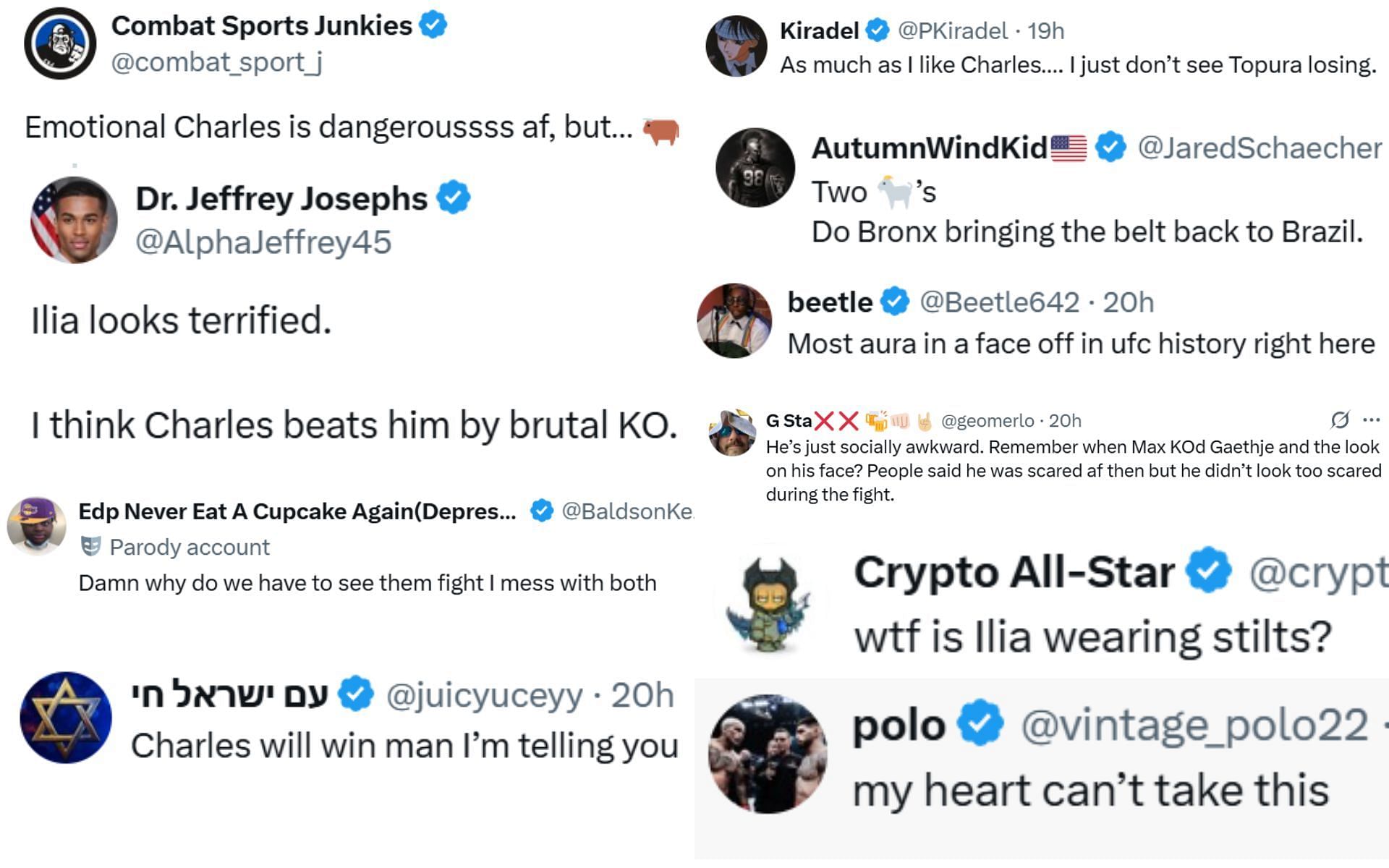 Fan reactions. [Screenshots courtesy: @ChampRDS on X]