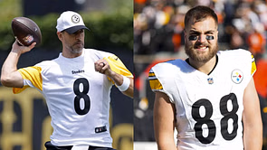 “New guy every year there” - Steelers TE Pat Freiermuth makes feelings known on being locker neighbor with Aaron Rodgers