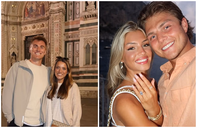 Bo Nix’s wife Izzy drops 3-word message as Dolphins QB Zach Wilson gets ready to marry fiancée Nicolette Dellanno
