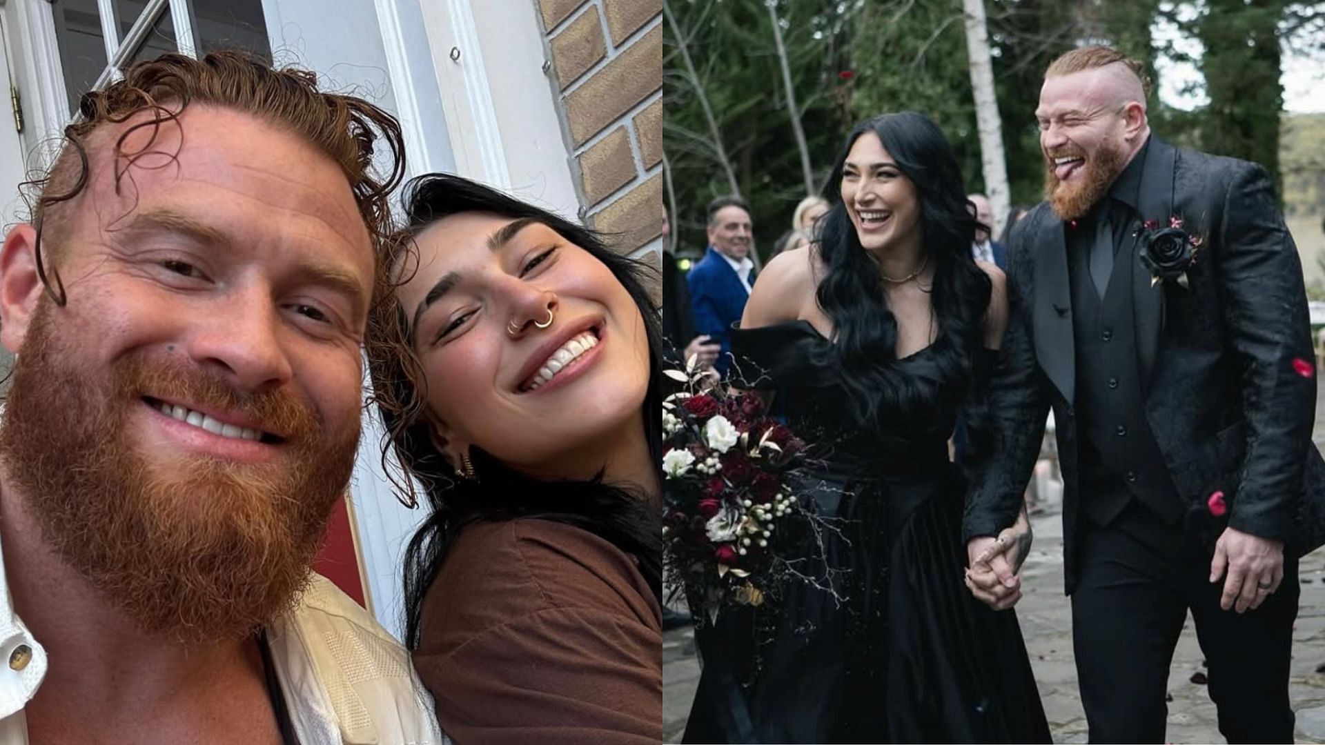 Best wishes to Rhea Ripley and Buddy Matthews