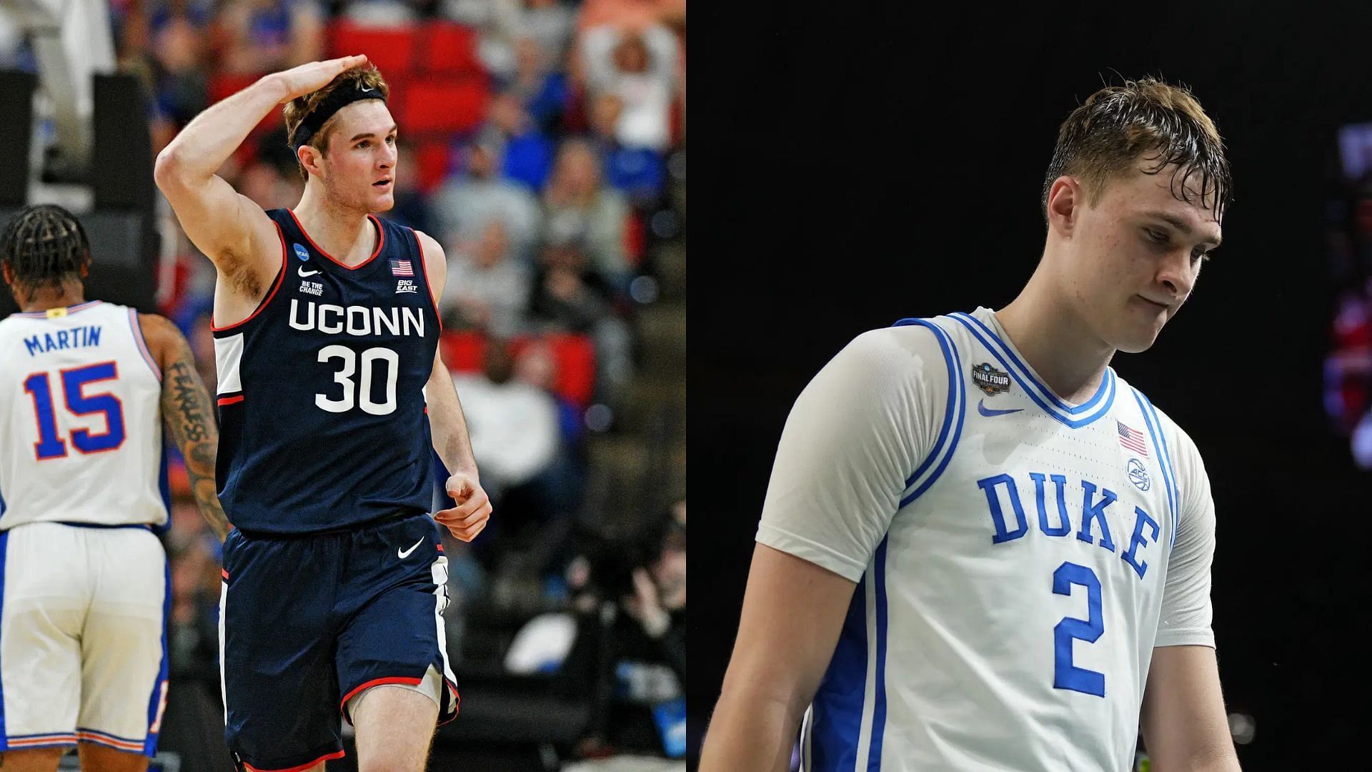 UConn hooper Liam McNeeley skips media scrum for hilarious question about Cooper Flagg's hometown
