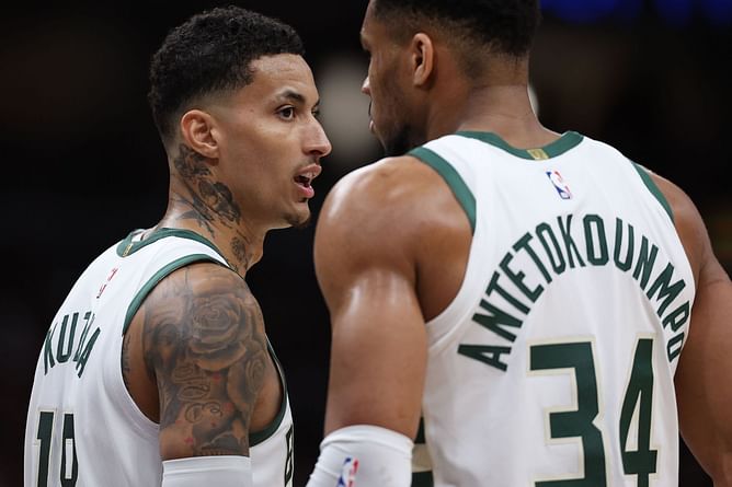 Giannis Antetokounmpo's teammate Kyle Kuzma sends hilarious warning to Bucks star amid trade rumors