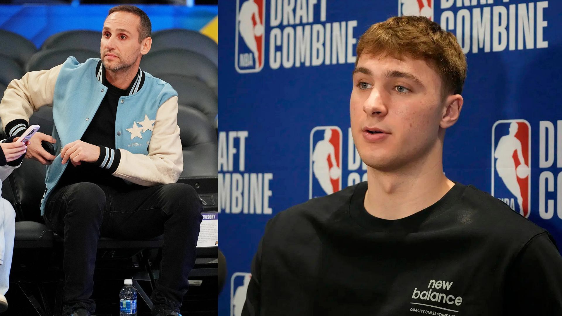 Fanatics CEO Michael Rubin has high hopes for Cooper Flagg ahead of the 2025 NBA Draft - Image source: Images via Imagn