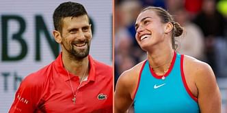 "I did it better" - Novak Djokovic & Aryna Sabalenka banter over who did better in French Open post-victory dance celebration