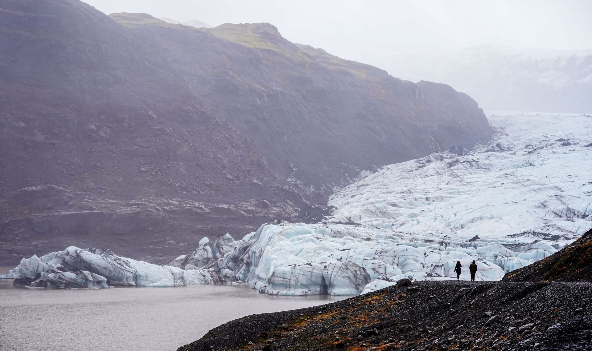 The impact of climate change on Iceland's Vatnajokull Glacier - Source: Getty