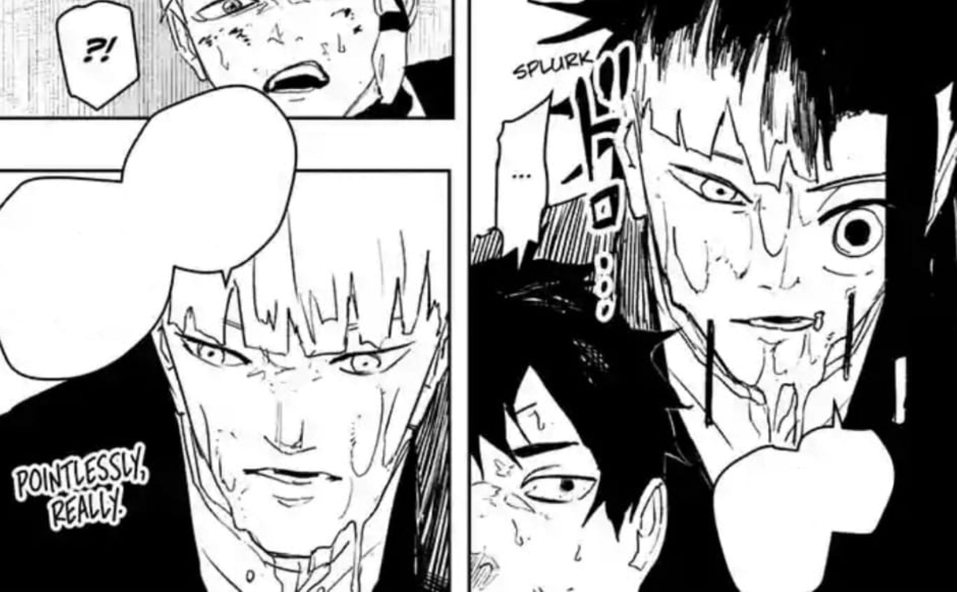 The Copy user shows his real face (Image via Shueisha)
