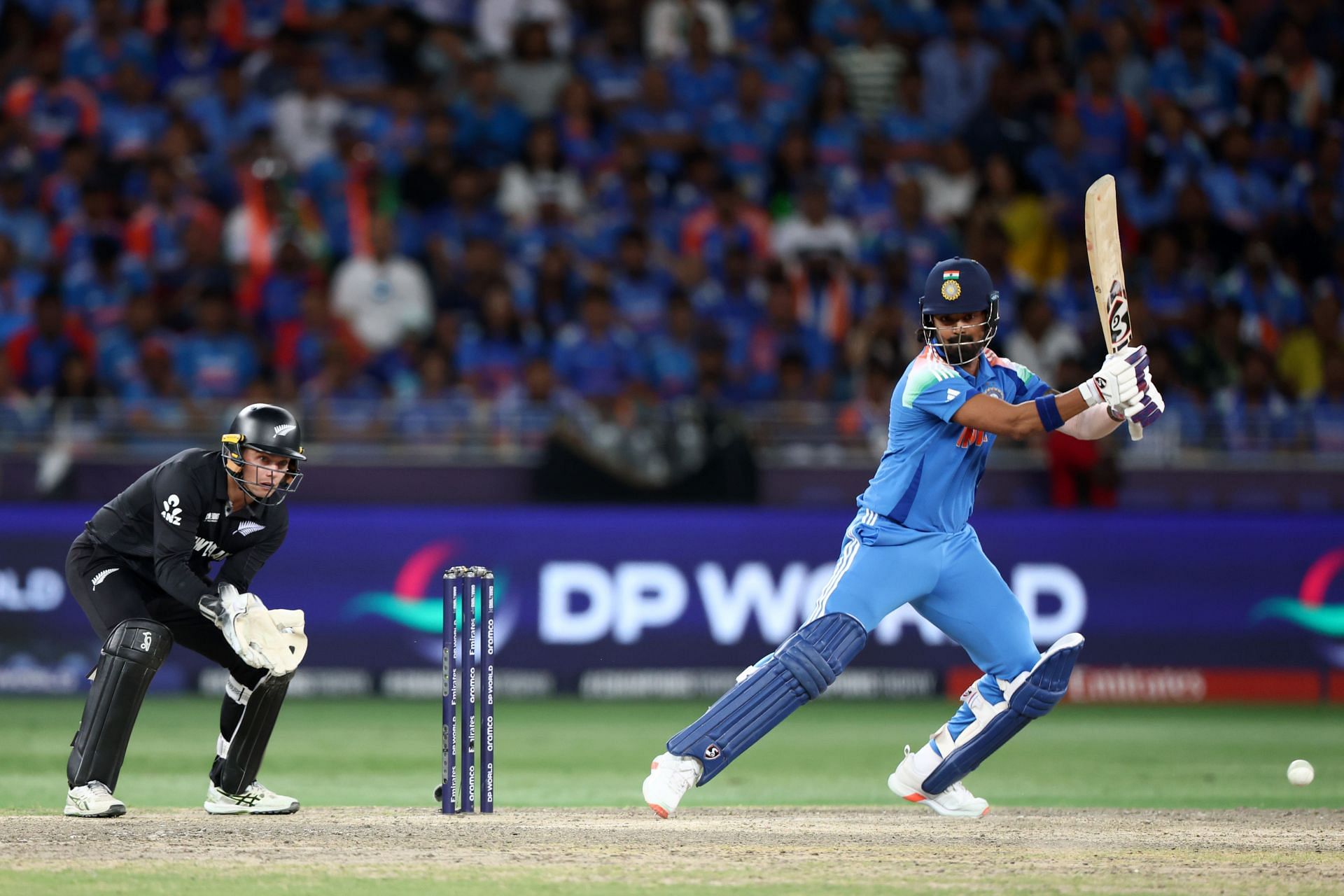 KL Rahul played a massive role in India&#039;s thrilling 2025 Champions Trophy final victory [Credit: Getty]