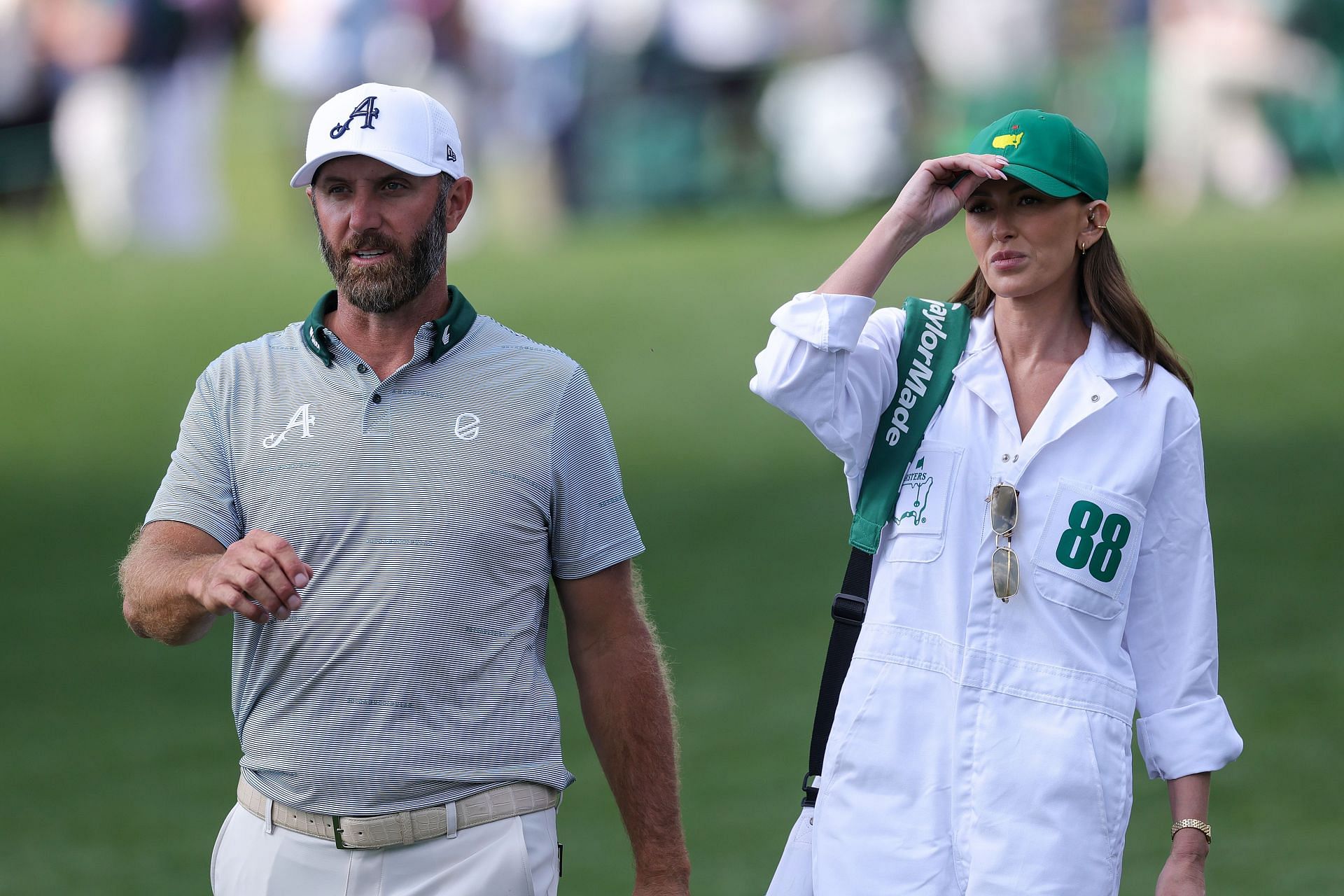 Dustin Johnson&rsquo;s wife