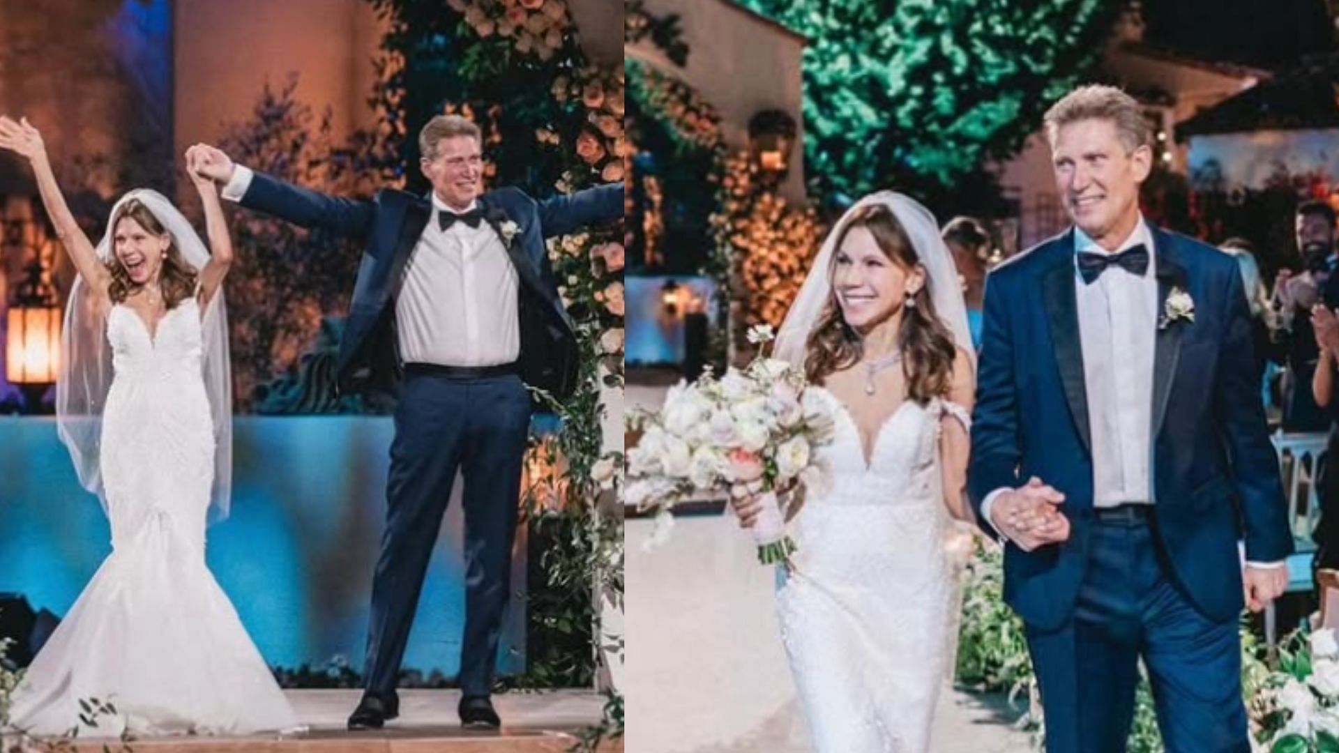 Reality stars Theresa Nist and Gerry Turner at their wedding. (Image via Instagram/@theresa_nist)