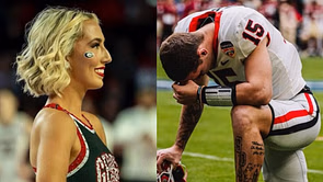 $4.3 million QB Carson Beck's cheerleader sister Kylie shows gratitude before taking next step as Georgia Bulldog