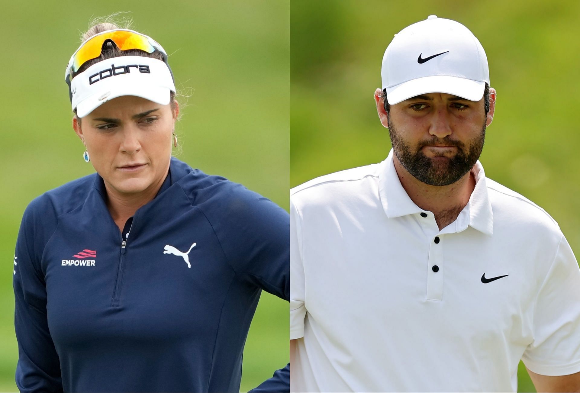 Scottie Scheffler and Lexi Thompson