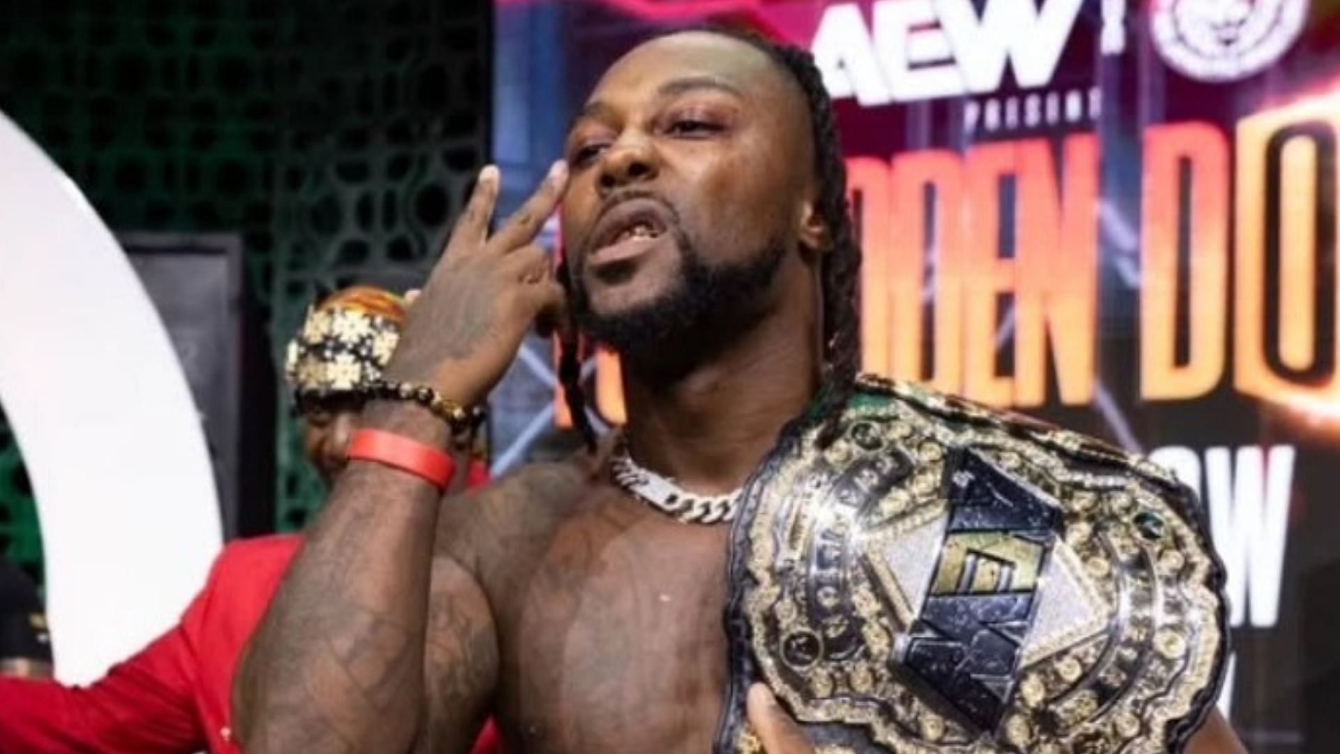 The former AEW World Champion Swerve Strickland (Image via Swerve