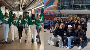 Jake Oettinger's wife "crying all over again" over Mason Marchment's wife Lexy's farewell message to Stars family