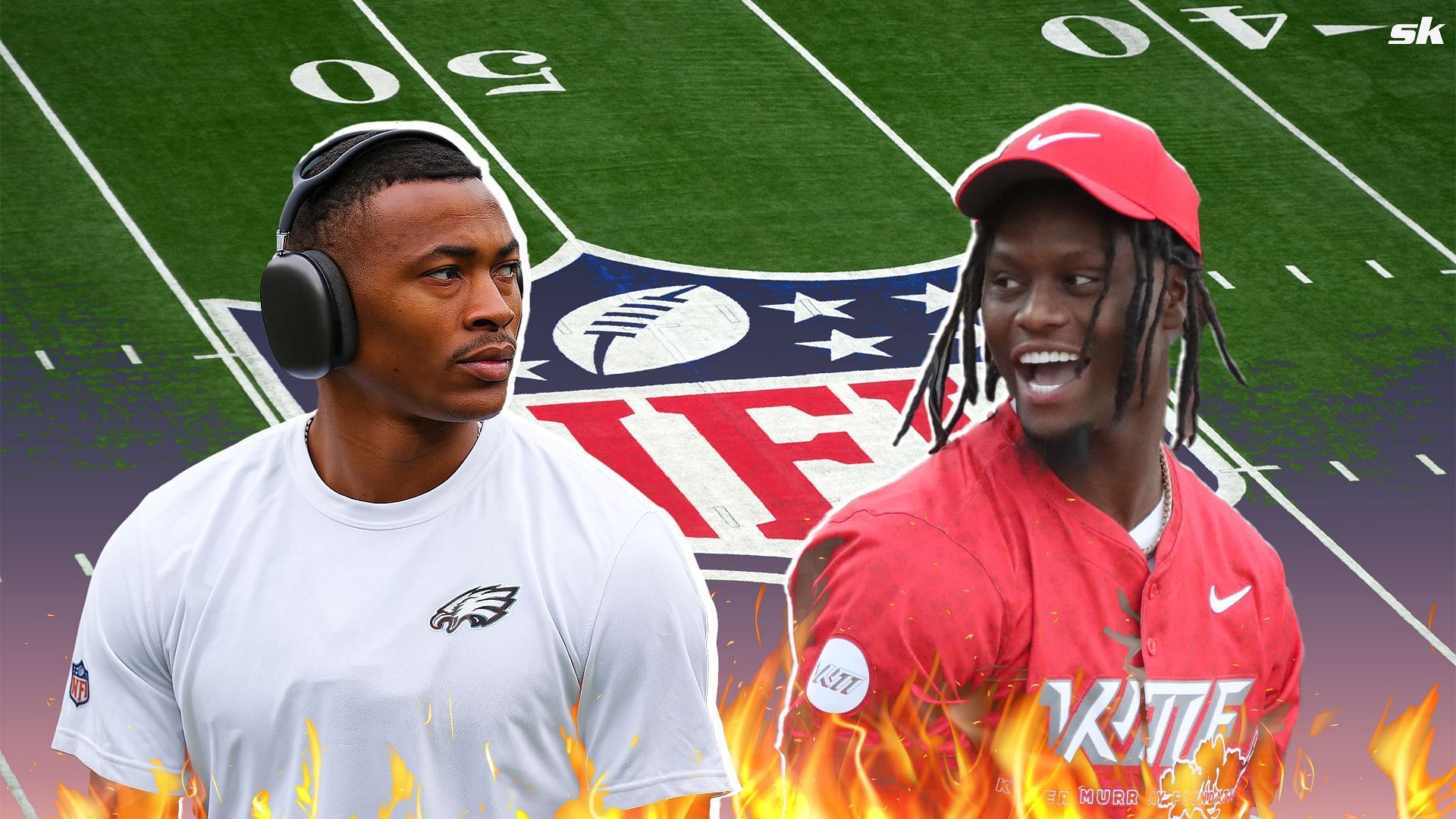 Ex-NFL QB sounds off over George Pickens and DeVonta Smith comparison (source: getty)