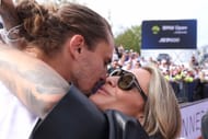 Alexander Zverev and Sophia Thomalla at the BMW Open 2025 - Source: Getty