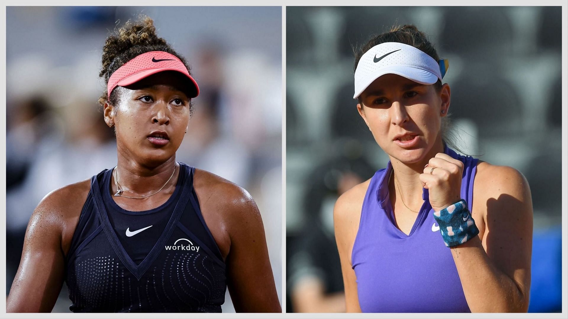 Naomi Osaka and Belinda Bencic will be in action on Day 2 of the Bad Homburg Open 2025. (Photos: Getty)