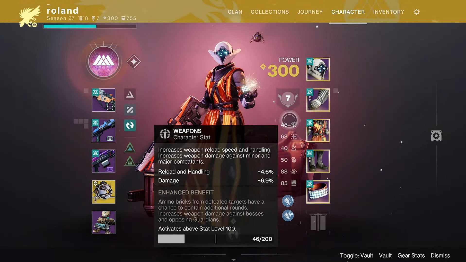 New stats in Destiny 2 The Edge of Fate (Image via Bungie) 