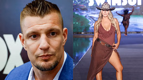 Rob Gronkowski's girlfriend Camille Kostek struts down runway at 2025 SI Swimsuit Show: WATCH