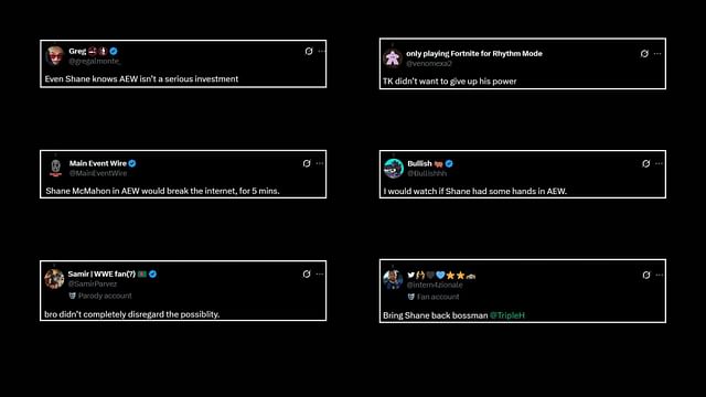 Fans react to Shane&#039;s statement about AEW