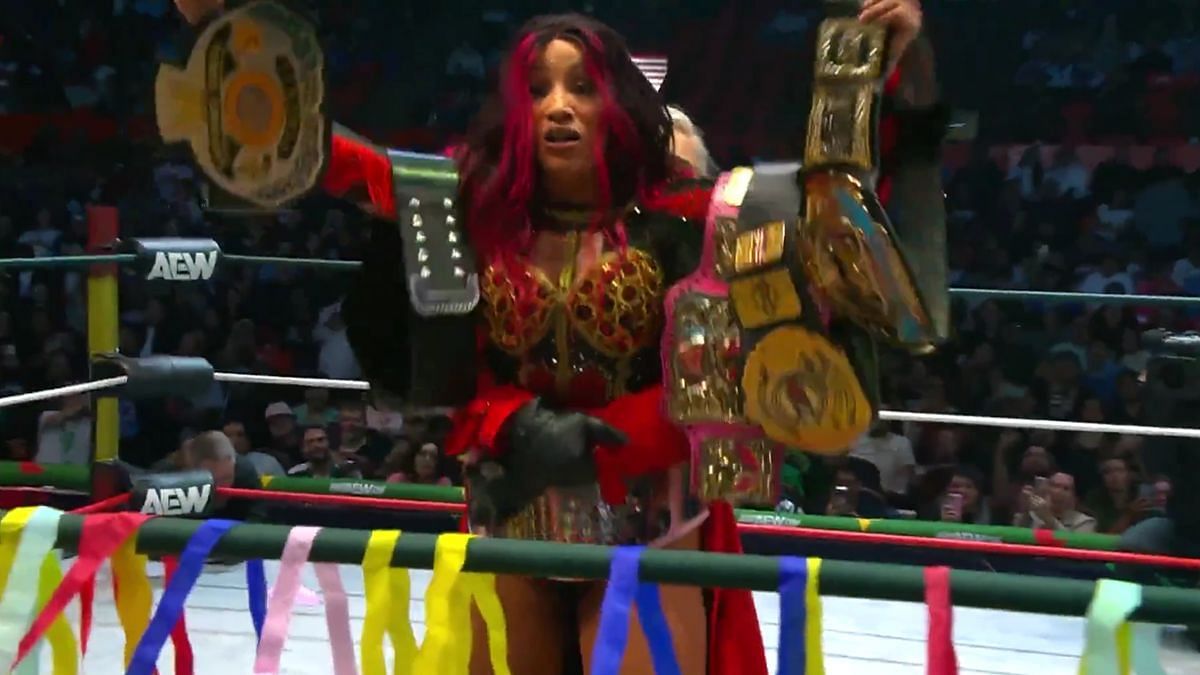 Mercedes Mone trolled by AEW (Image via AEW