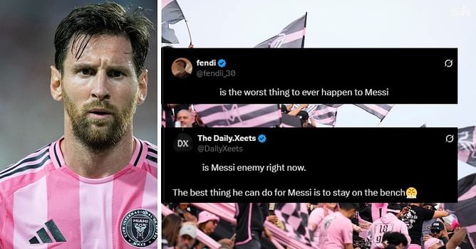 "He is Messi enemy right now", "The worst thing to ever happen to Messi" - Fans slam Inter Miami star despite 2-1 win over Porto in Club World Cup