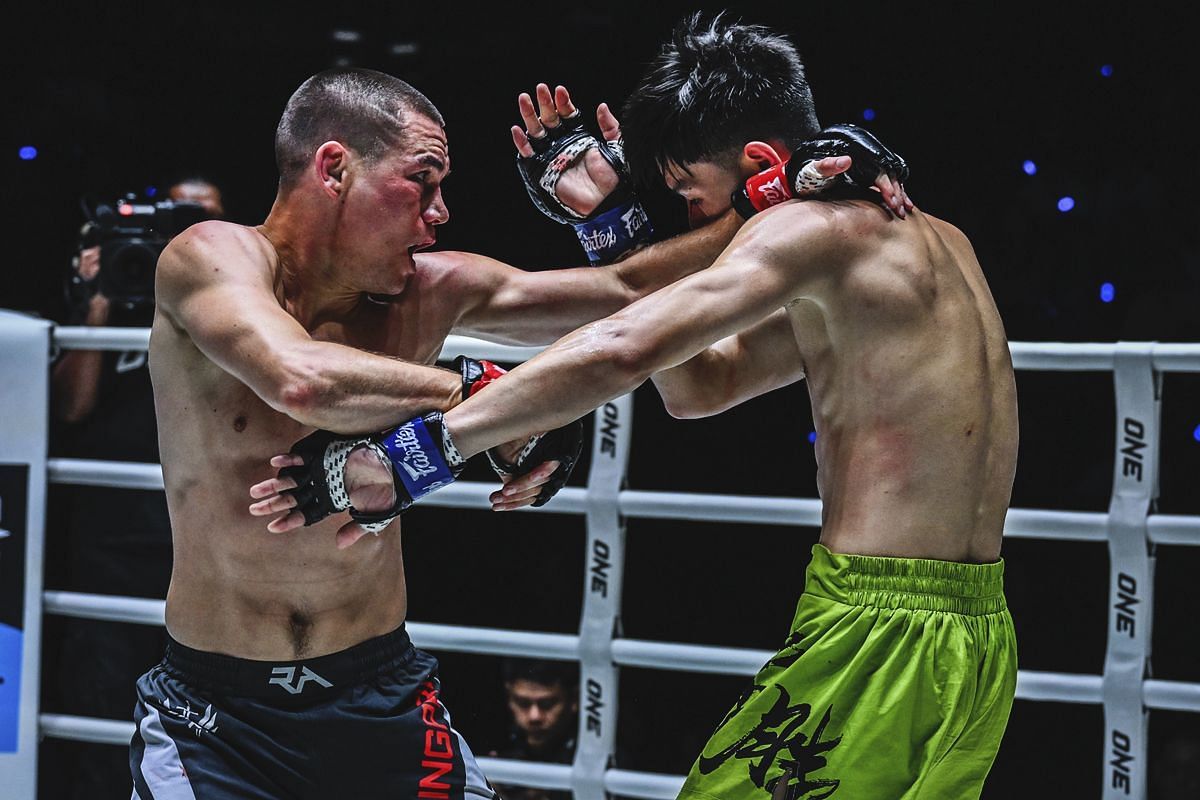 Tagir Khalilov and Liao Shixu - Photo by ONE Championship