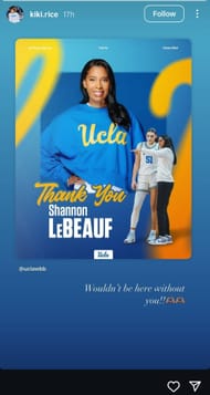 Kiki Rice shares heartfelt message for Shannon LeBeauf (Image Credit: Instagram@kiki.rice)