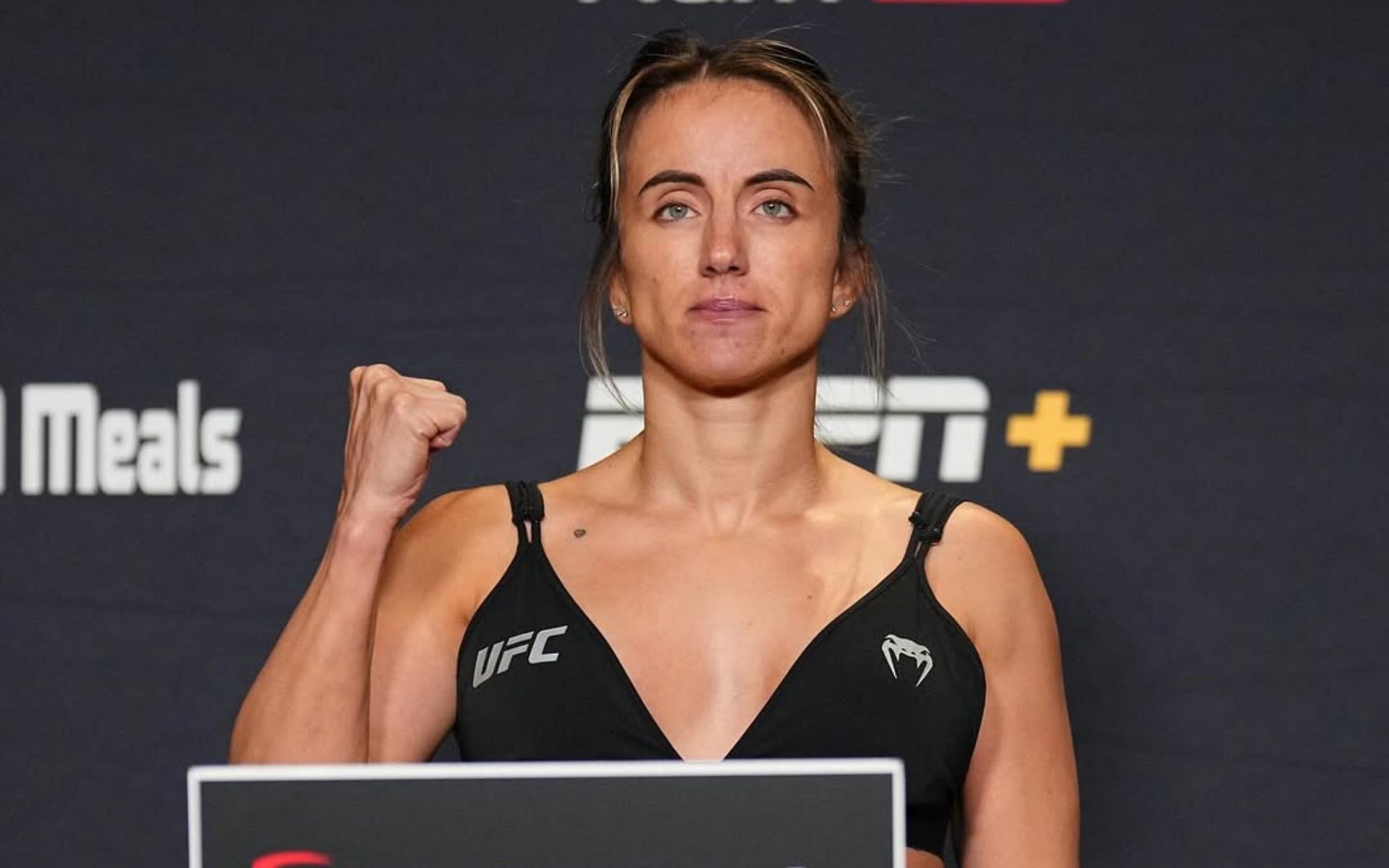 Maycee Barber comes clean about her situation at UFC Vegas 107. [Image courtesy: @ufc on Instagram]