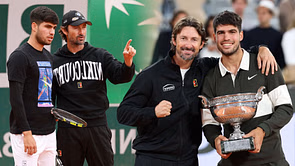 Carlos Alcaraz's coach Juan Carlos Ferrero makes shocking claim that he didn't believe Spaniard could defeat Jannik Sinner in epic French Open final