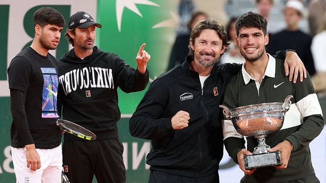 Carlos Alcaraz's coach Juan Carlos Ferrero makes shocking claim that he didn't believe Spaniard could defeat Jannik Sinner in epic French Open final