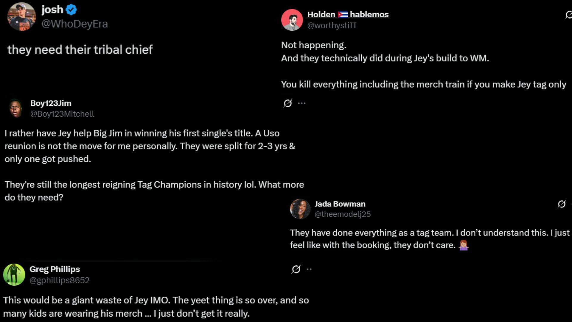 Screenshots of some more fan reactions. [Image credit: Cory Hays&#039; X]