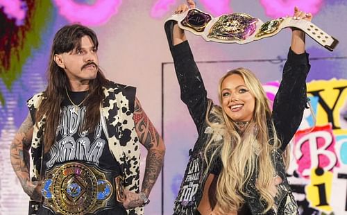 Liv Morgan and Dominik Mysterio both won gold in April (Image Credit: WWE.com)
