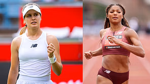Eugenie Bouchard gives special shout-out to Gabby Thomas, shares delightful highlights from tour of New Balance HQ in Boston