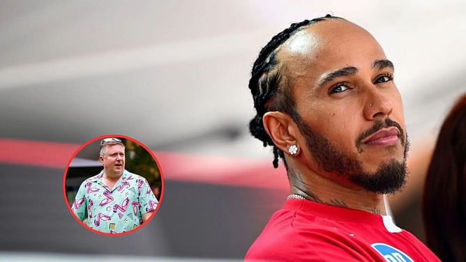 "Ridiculous comment": Sky Sports commentator David Croft blasts Lewis Hamilton fan on X