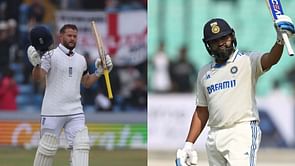Ben Duckett vs Rohit Sharma - comparing their stats after 34 Tests