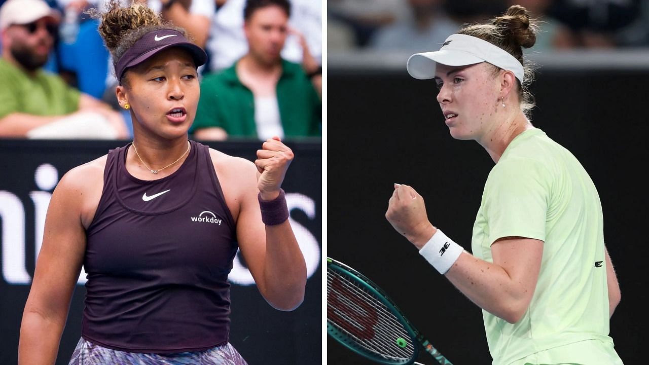 Naomi Osaka (L) &amp; Talia Gibson (Credits: Both from Getty)