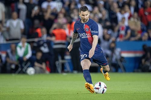 Former PSG attacker Lionel Messi