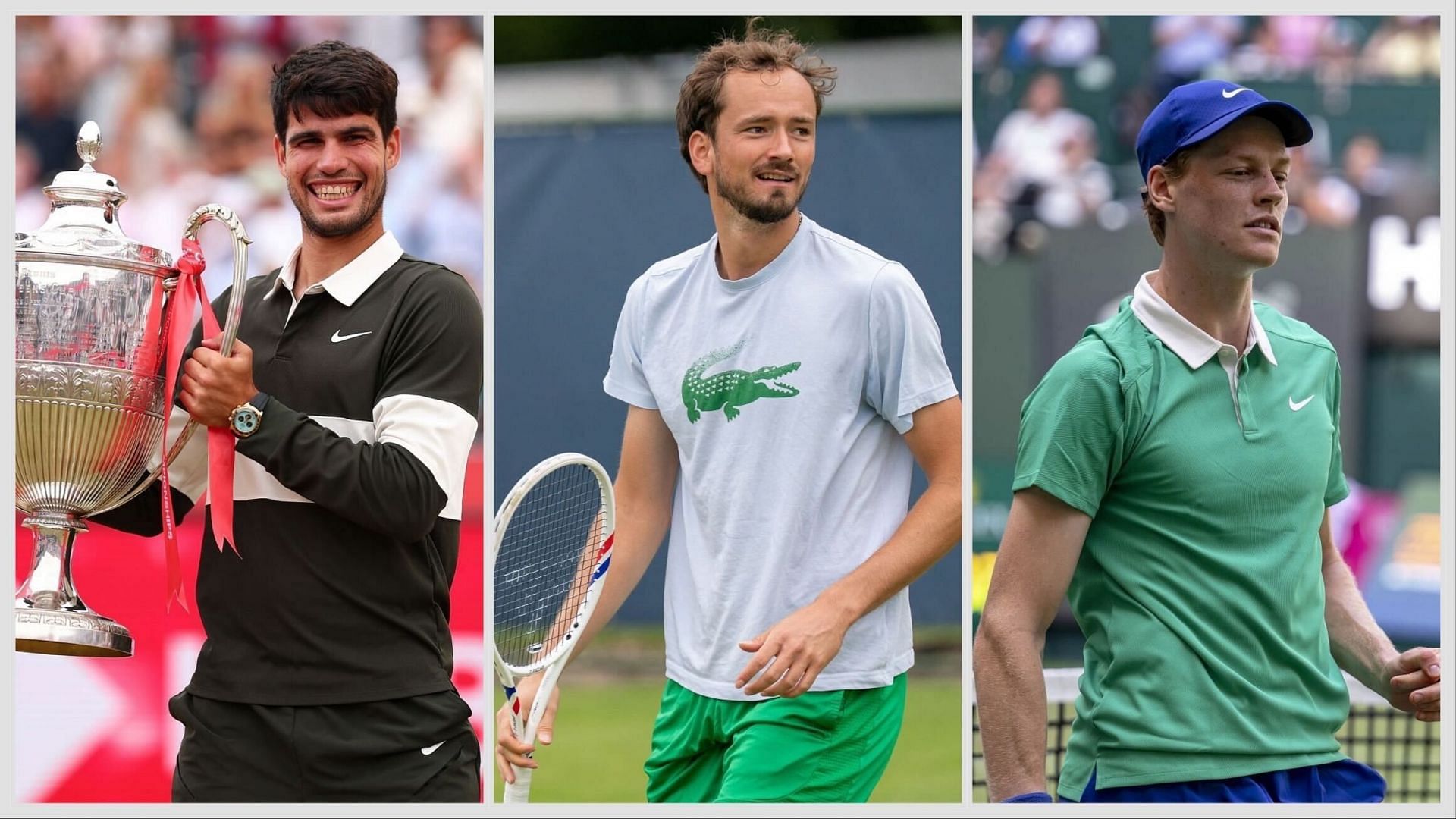 ATP Rankings update: Carlos Alcaraz closes in on No. 1 Jannik Sinner with Queens Club title, Daniil Medvedev returns to the top 10
