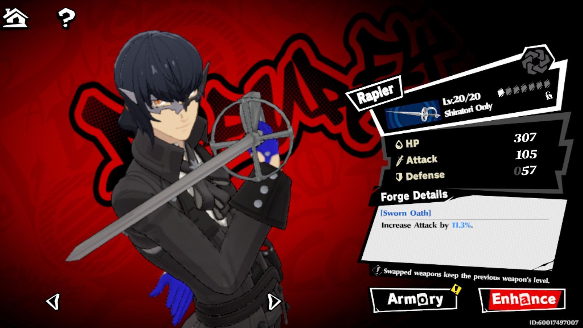 Weapon (Image via ATLUS)