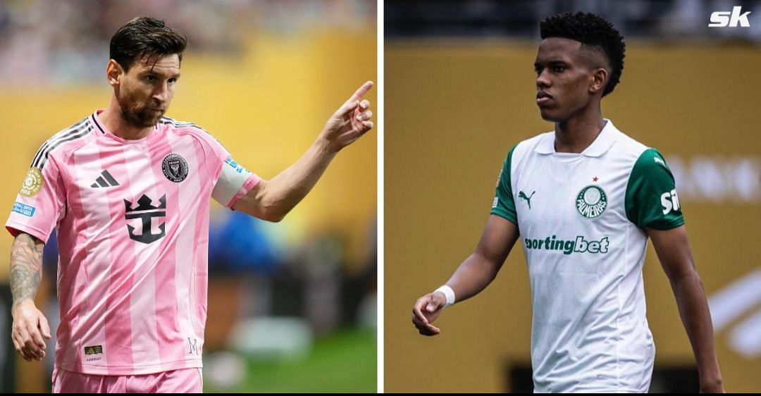 Estevao &quot;Messinho&quot; Willian faced Lionel Messi in the FIFA Club World Cup 