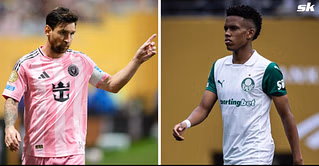 "My legs were shaking" - Estevao Willian reveals feelings behind 'unforgettable experience' of playing against Lionel Messi