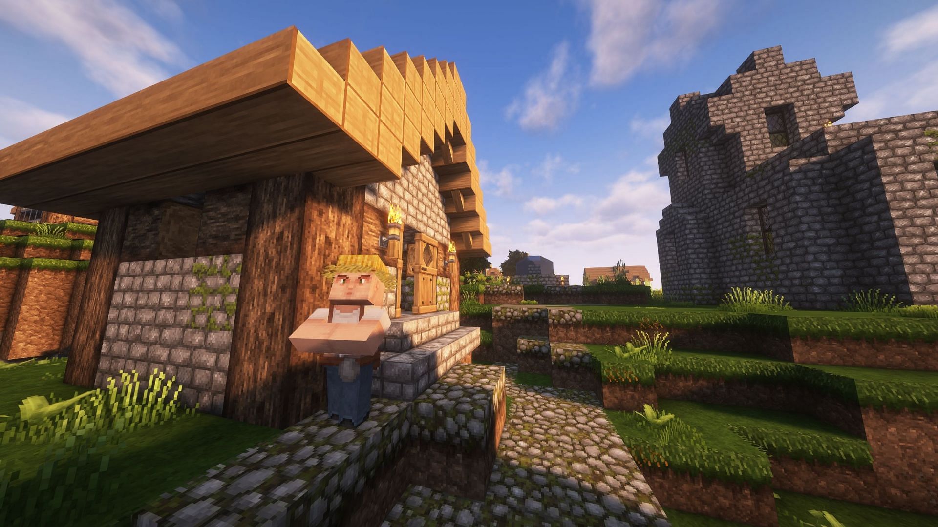 Alacrity completely changes the textures of both blocks and mobs 
