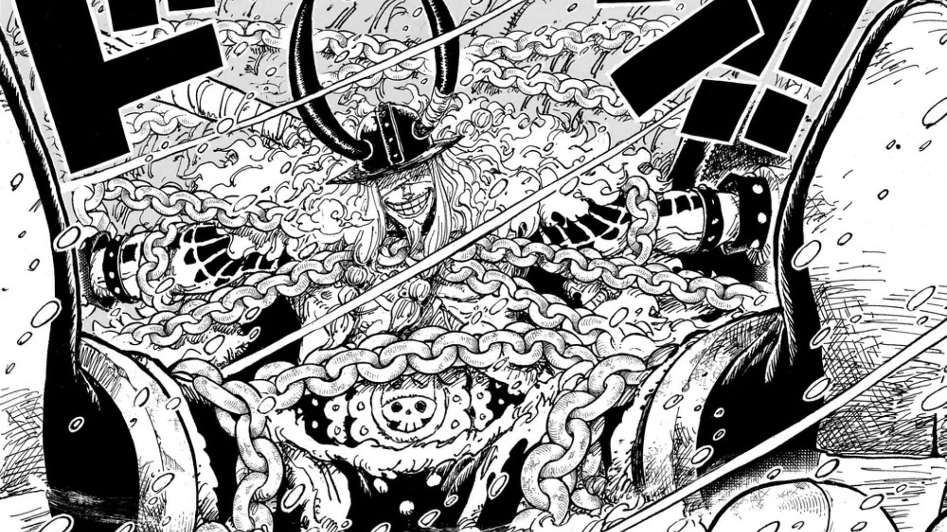 Loki as seen in the One Piece manga 