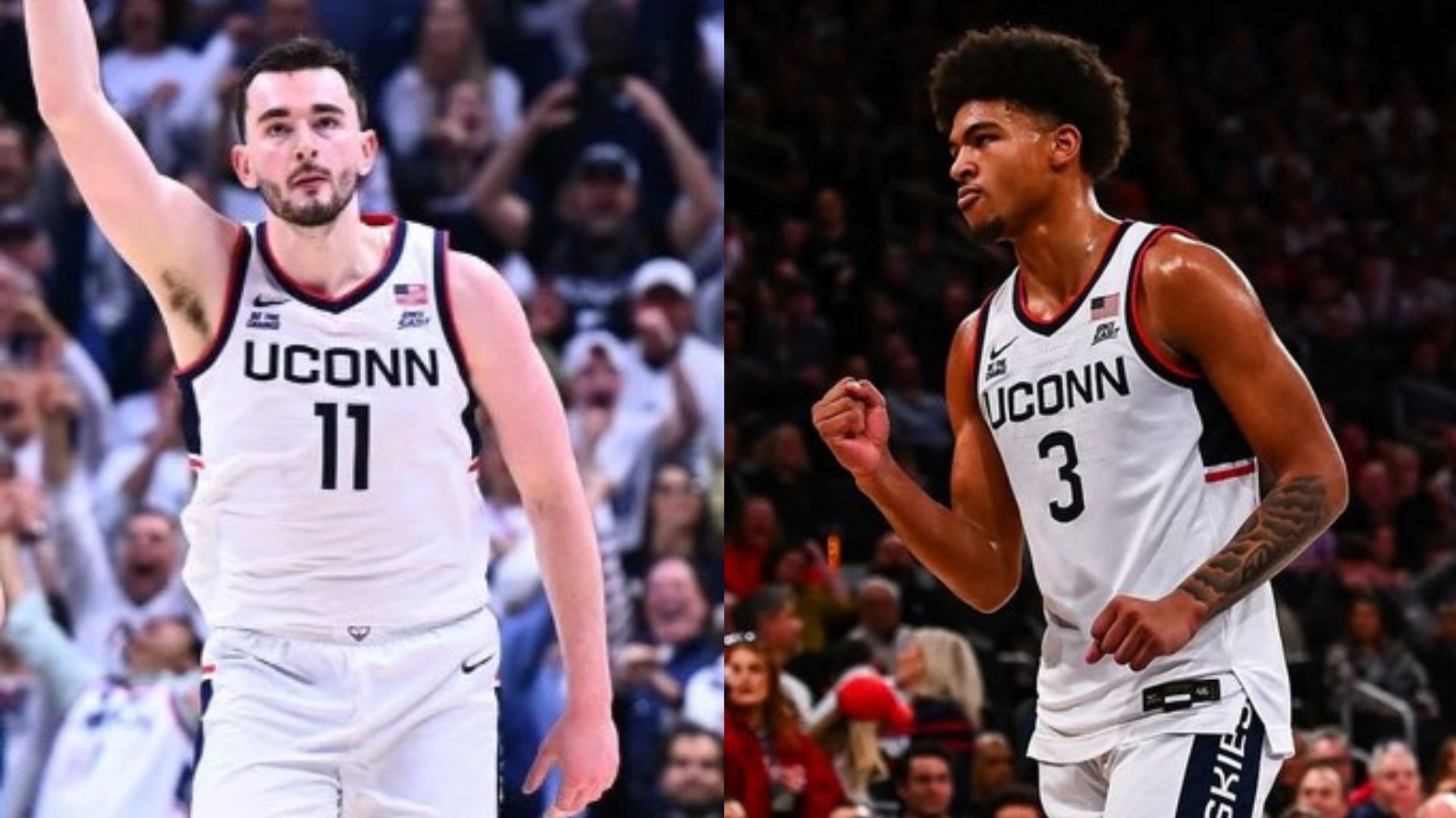 PHOTOS: Dan Hurley's UConn stars Alex Karaban, Jaylin Stewart & others get busy on the court as they prepare for the upcoming season