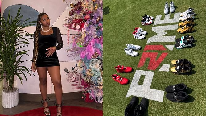 IN PIC: Shelomi Sanders shows off special gift from dad Deion Sanders’ signature shoe line