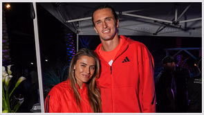 Alexander Zverev & girlfriend Sophia enjoy fun night out while in Austria for WorldChanger Days ahead of Wimbledon
