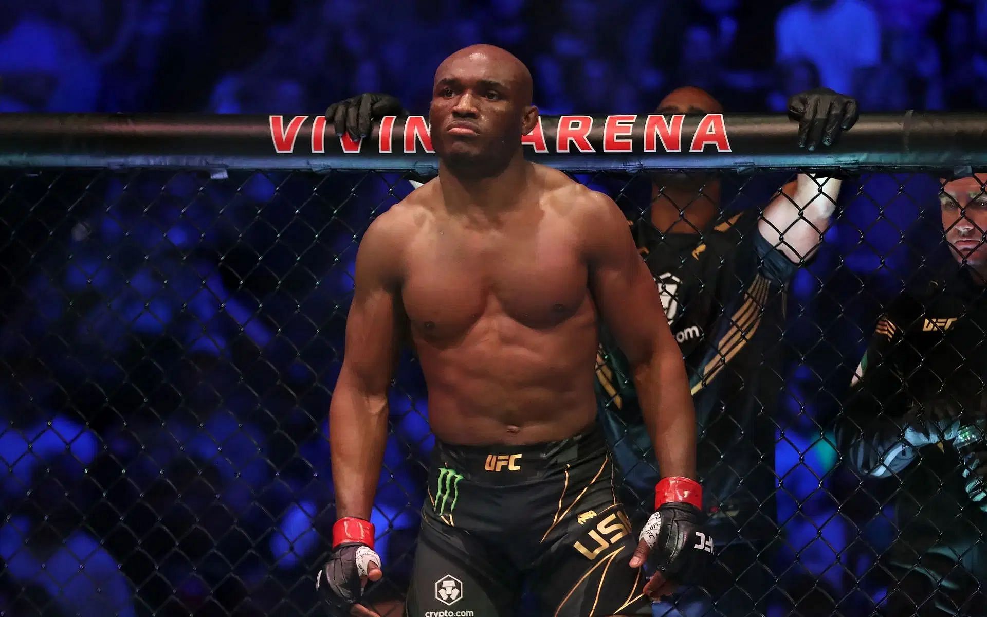 Kamaru Usman reveals plan to earn UFC title shots at welterweight and middleweight [Image courtesy: Getty Images]