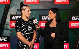 Megan Olivi reacts to immense praise for her Erin Blanchfield interview amid UFC Vegas 107 main event cancellation