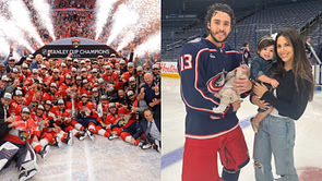Panthers' Stanley Cup win elicits 5-word reaction from Johnny Gaudreau's wife Meredith for two of his former Flames teammates